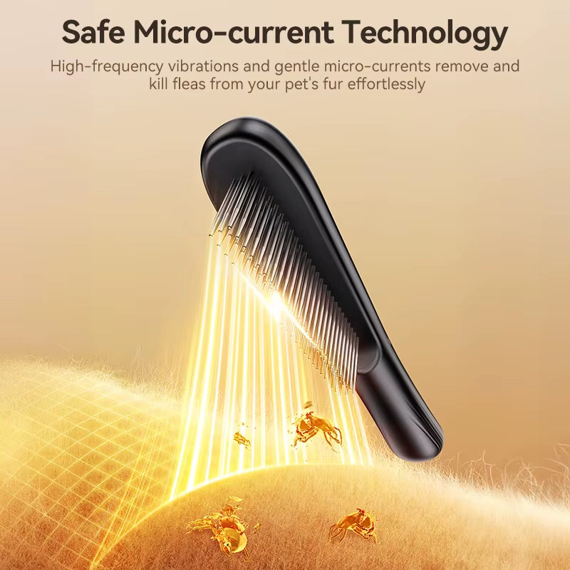 Electric Flea Comb anti Lice Grabber Brush Flea Removal Brush Multifunctional Comb Pet Dog Cat Hair Cleaner Accessories